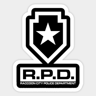 Raccoon City Police Department RPD Sticker